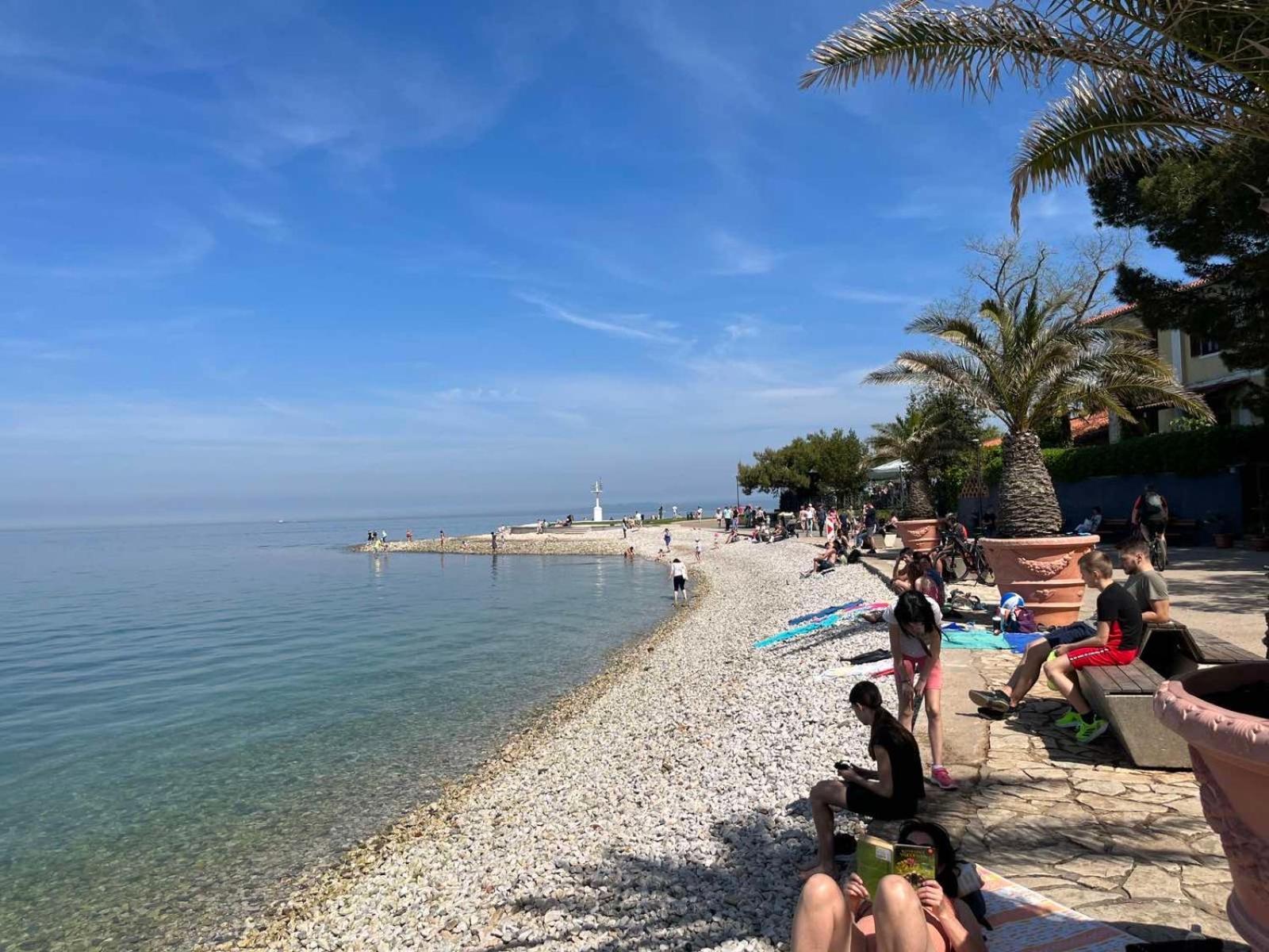 First Row To The Sea - Maremi Izola Apartment Terrace Екстериор снимка